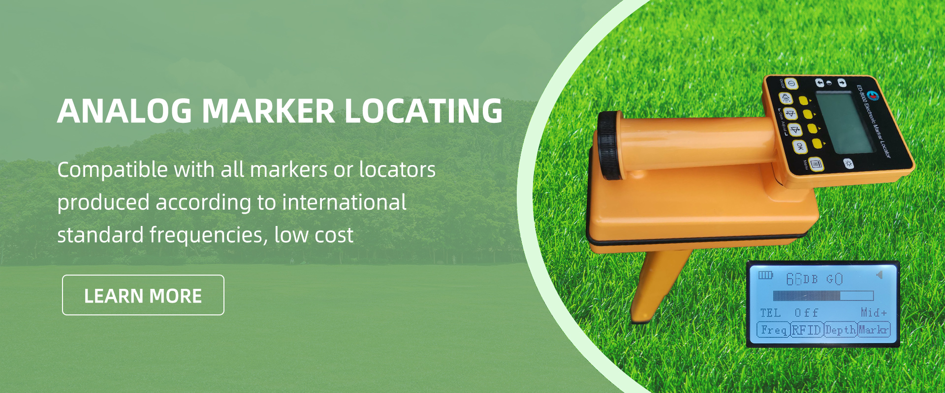 Underground Electronic Marker System, Electronic Marker Locator